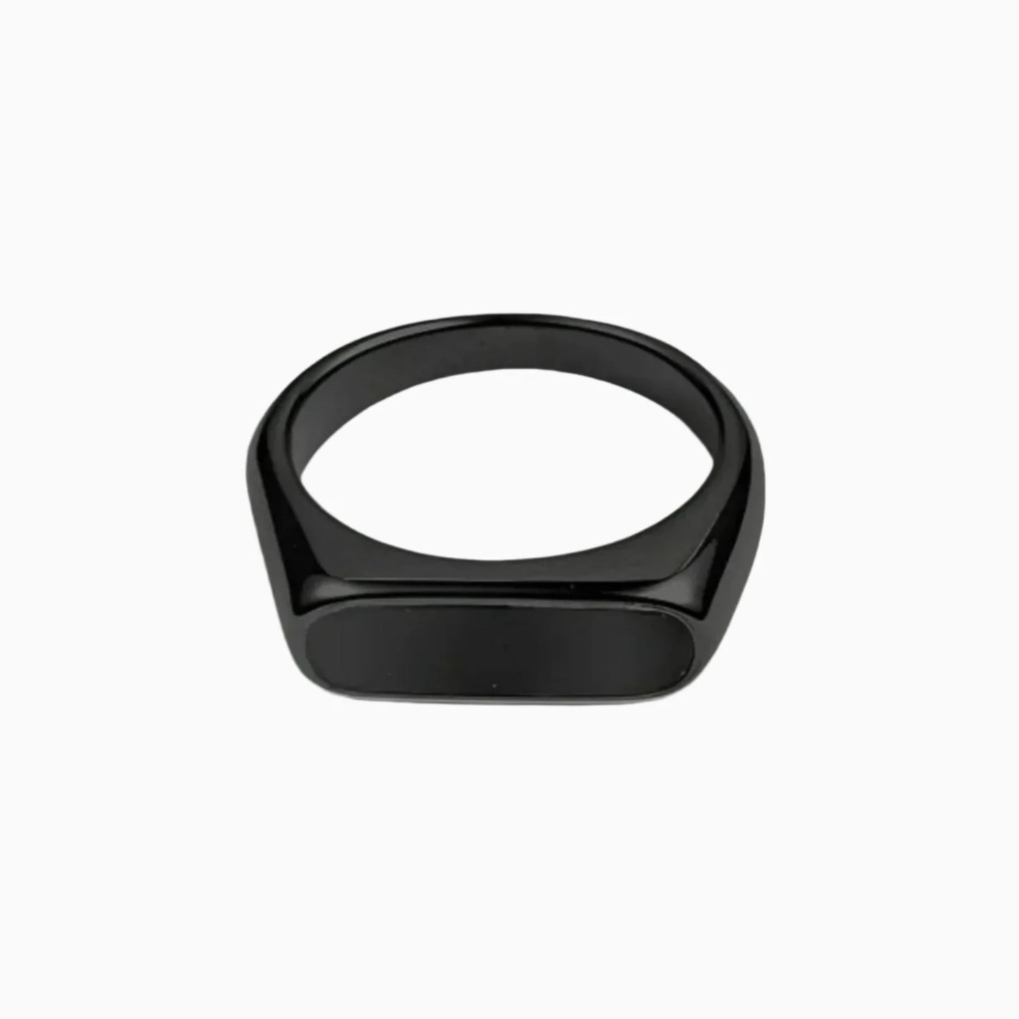 SIGNET RING - BLACK