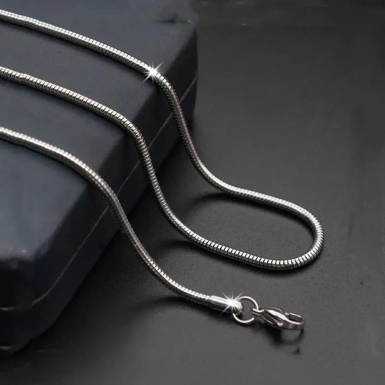 BRAZILIAN SNAKE CHAIN SILVER