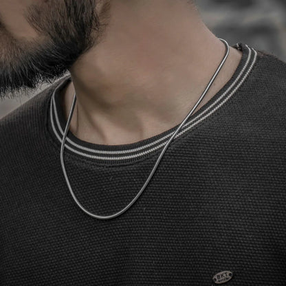 BRAZILIAN SNAKE CHAIN SILVER